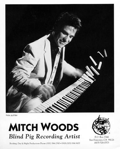 Mitch Woods Promo Print