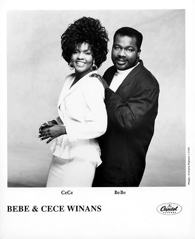 Bebe and Cece Winans Vintage Concert Photo Promo Print at Wolfgang's