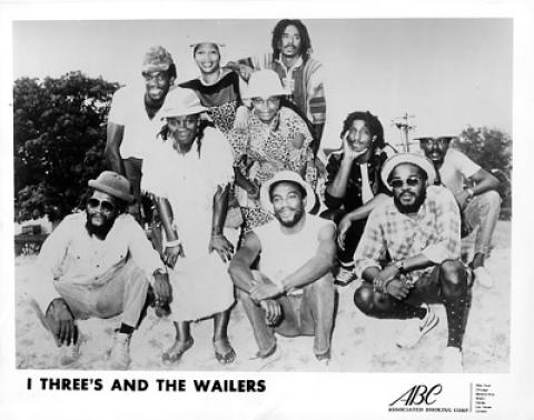 I Three's and the Wailers Promo Print