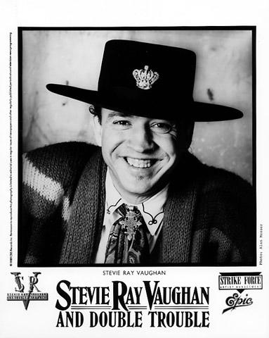 Stevie Ray Vaughan & Double Trouble Promo Print