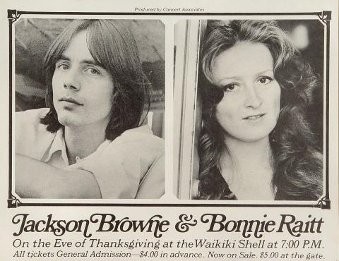 Jackson Browne Handbill