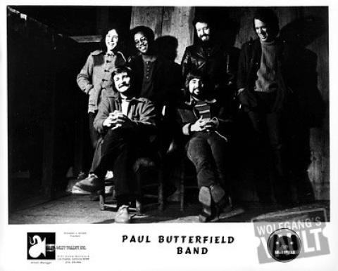 Paul Butterfield Band Promo Print