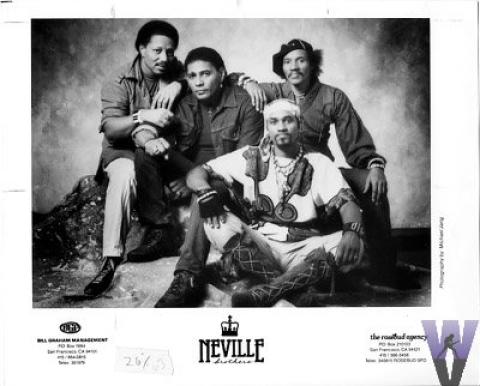 The Neville Brothers Promo Print