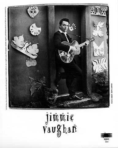 Jimmie Vaughan Promo Print
