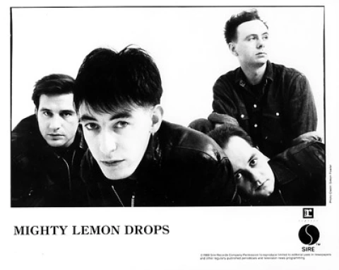 The Mighty Lemon Drops Vintage Concert Photo Promo Print, 1988