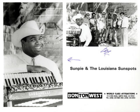 Sunpie & The Louisiana Sunspots Promo Print