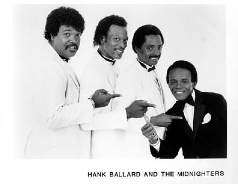 Hank Ballard & the Midnighters Promo Print