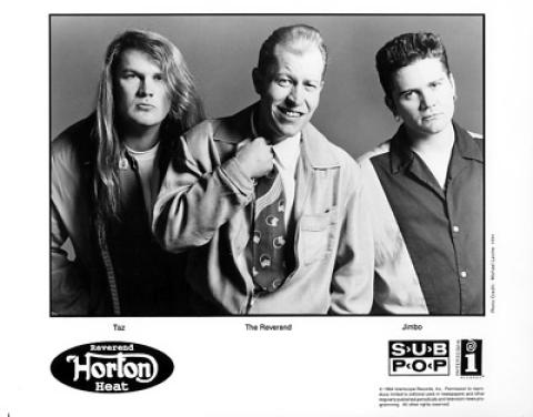 Reverend Horton Heat Promo Print