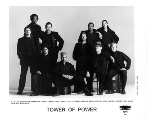 Tower Of Power Vintage Concert Photo Promo Print At Wolfgang's