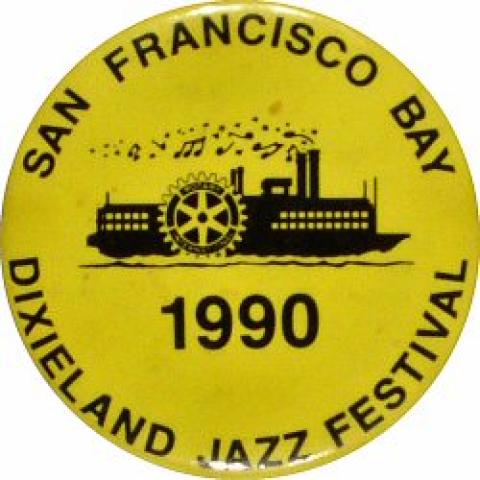 Dixieland Jazz Festival Pin