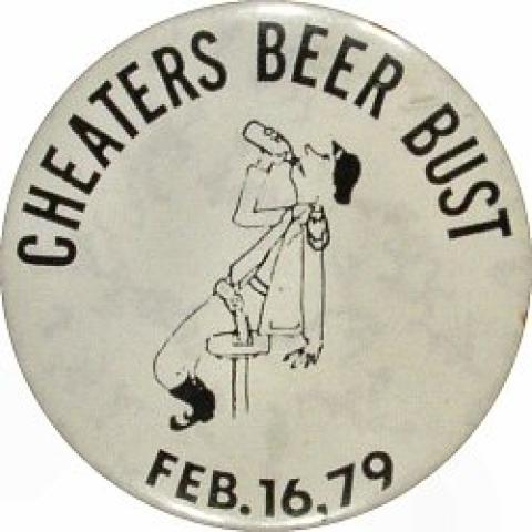 Cheaters Beer Bust Pin