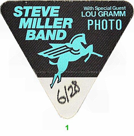 Steve Miller Band Backstage Pass