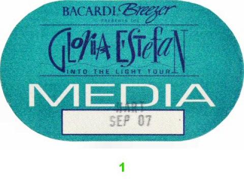 Gloria Estefan Backstage Pass