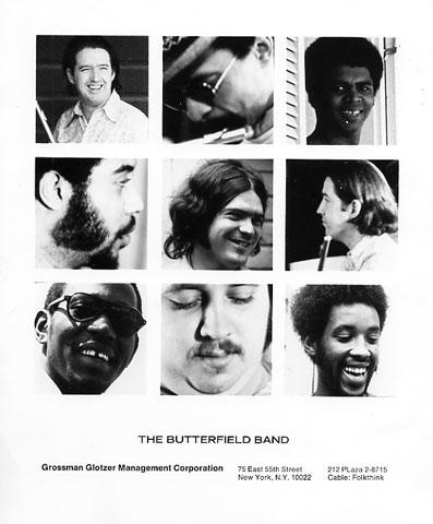 Paul Butterfield Band Promo Print