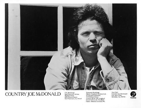 Country Joe McDonald Promo Print