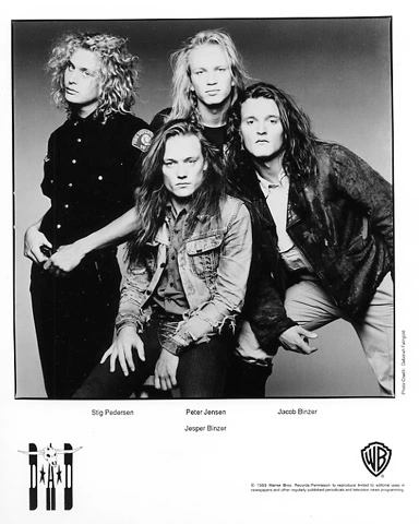 D.A.D Vintage Concert Photo Promo Print, 1989 at Wolfgang's