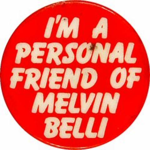 Melvin Belli Pin
