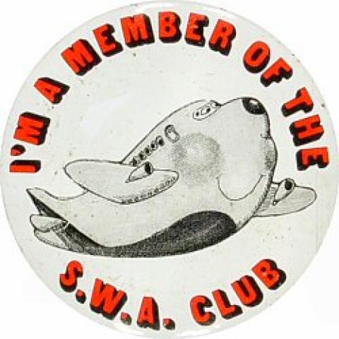 I'm a Member of the S.W.A. Club Pin