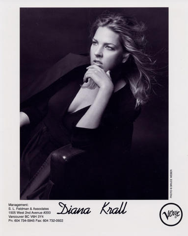 Diana Krall Promo Print