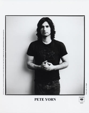 Pete Yorn Promo Print