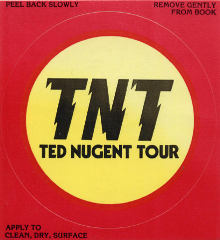 Ted Nugent Sticker