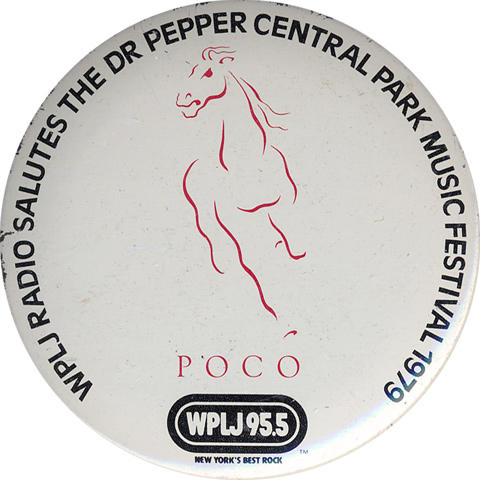 Dr Pepper Central Park Music Festival Pin