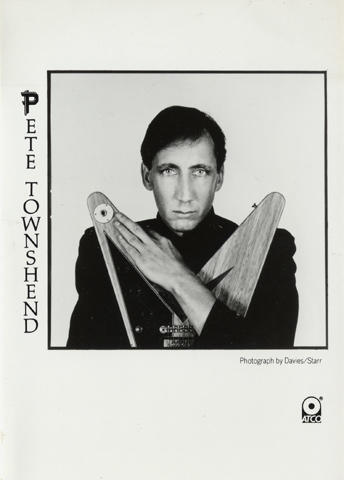 Pete Townshend Promo Print