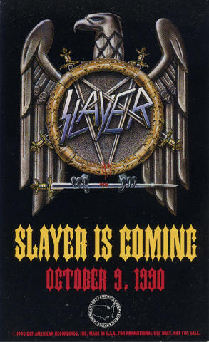 Slayer Handbill