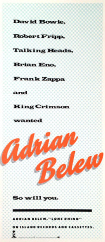 Adrian Belew Poster
