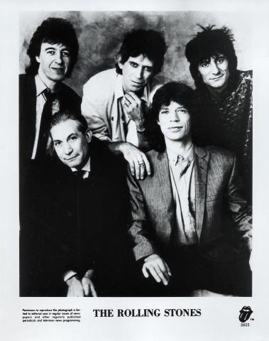 The Rolling Stones Vintage Concert Photo Promo Print at Wolfgang's
