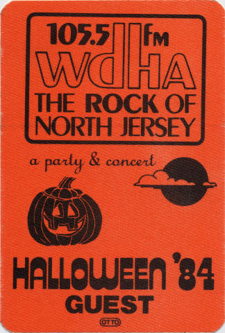 105.5 FM WDHA Halloween Concert Backstage Pass