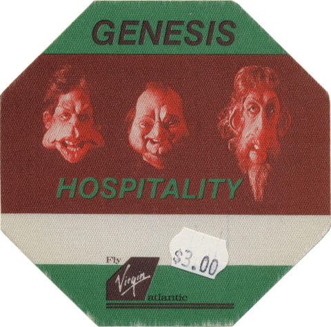 Genesis Backstage Pass