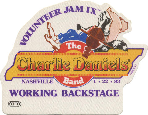 The Charlie Daniels Band Backstage Pass