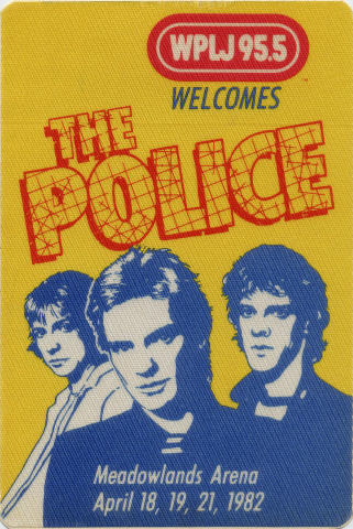 The Police Backstage Pass