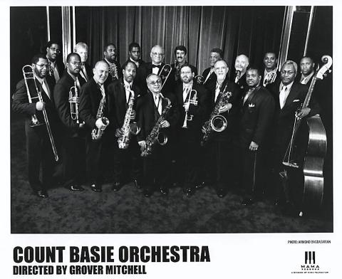 Count Basie Orchestra Directed By Grover Mitchell Promo Print