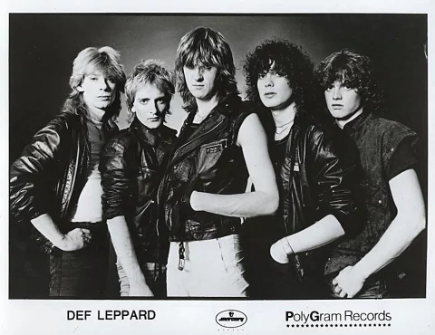 Def Leppard Vintage Concert Vintage Ticket from Cal Expo