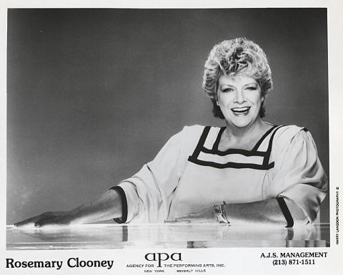 Rosemary Clooney Promo Print