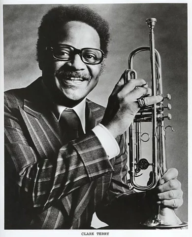 Clark Terry Vintage Concert Photo Promo Print at Wolfgang's