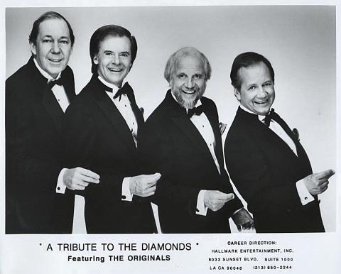 A Tribute to The Diamonds Featuring The Originals Promo Print