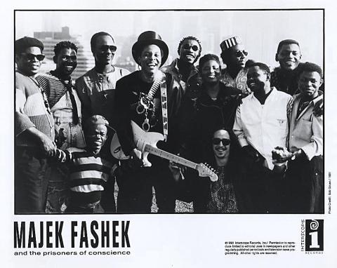 Majek Fashek and the Prisoners of Conscience Promo Print