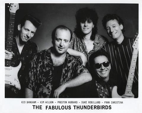 The Fabulous Thunderbirds Promo Print