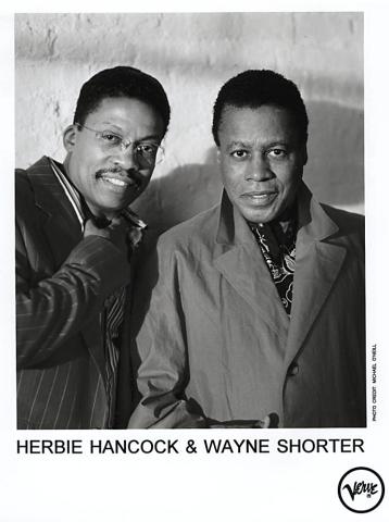 Herbie Hancock & Wayne Shorter Promo Print