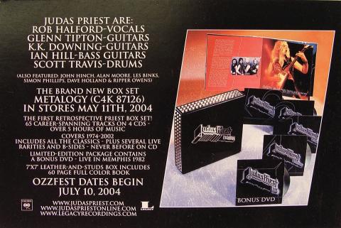 Judas Priest Postcard