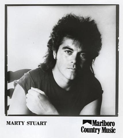 Marty Stuart Promo Print