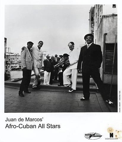 Juan de Marcos' Afro-Cuban All Stars Promo Print