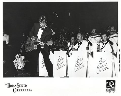 Brian Setzer Orchestra Promo Print