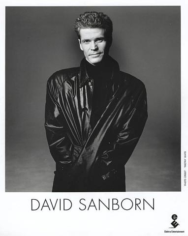 David Sanborn Promo Print