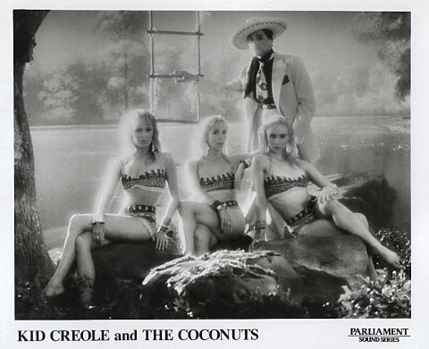 Kid Creole and the Coconuts Promo Print