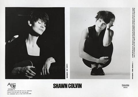 Shawn Colvin Promo Print
