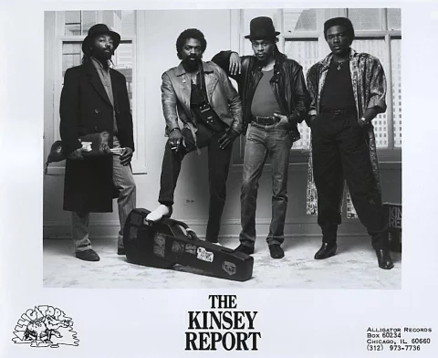 The Kinsey Report Vintage Concert Photo Promo Print At Wolfgang's